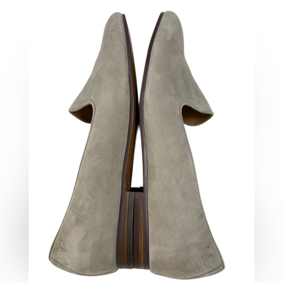 NWOT Vionic Willa Light Taupe Suede Flat Slip On Loafer | Size 11-Wide - Picture 7 of 10